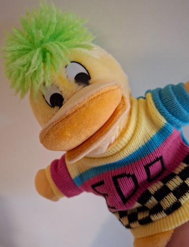 Vintage edd the duck puppet - edd,