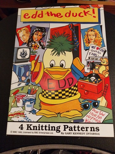 Edd the duck knitting - edd, 4