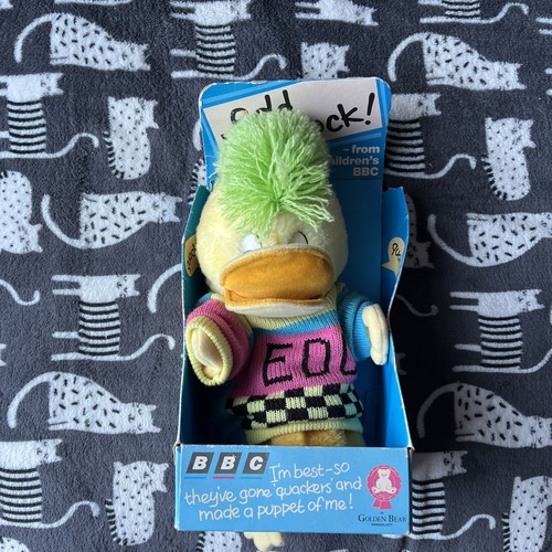 Edd the duck - hand, bbc