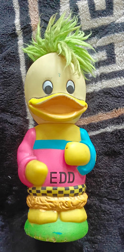 Vintage edd the duck plastic - the,